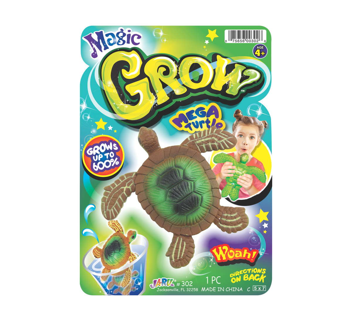 Animales Magicos Grow Crecen En Agua 600% Ja-ru Calidad Trex
