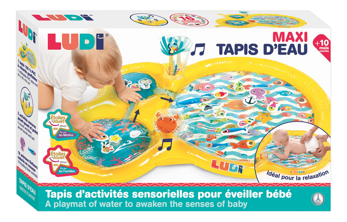 Alfombra Agua Maxi Bebe Ludi Mundo Marino Didactico Trex