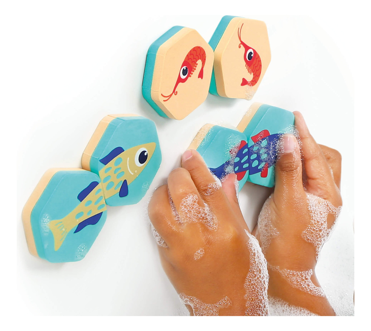 Juego Memoria Infantil Tina Baño Animales 24 Pcs Ludi Trex