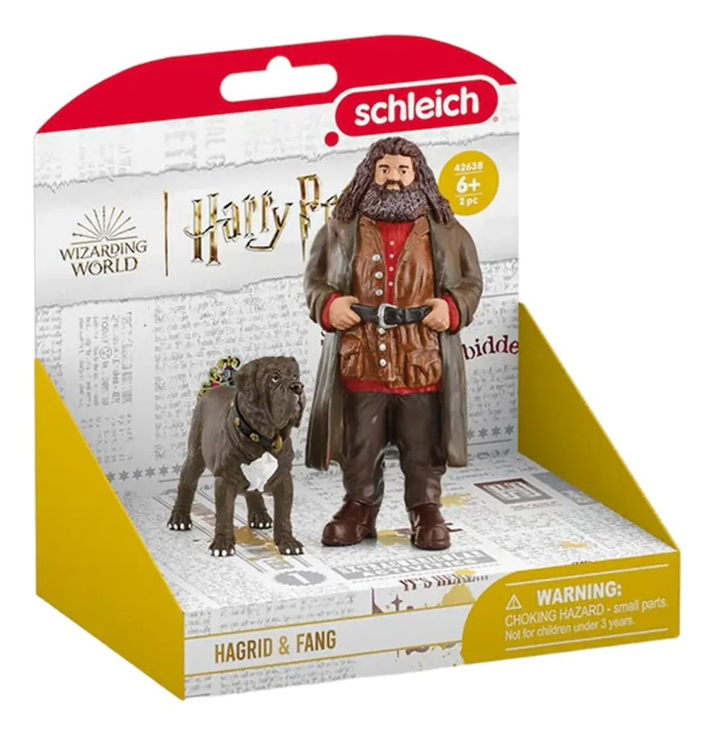 Figura Juguete Schleich Hagrid Y Fand Trex