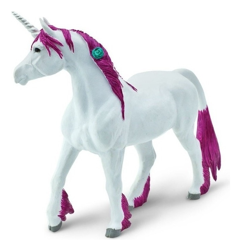 Figura Safari Unicornio Rosado Caballo Niñas Pony Trex