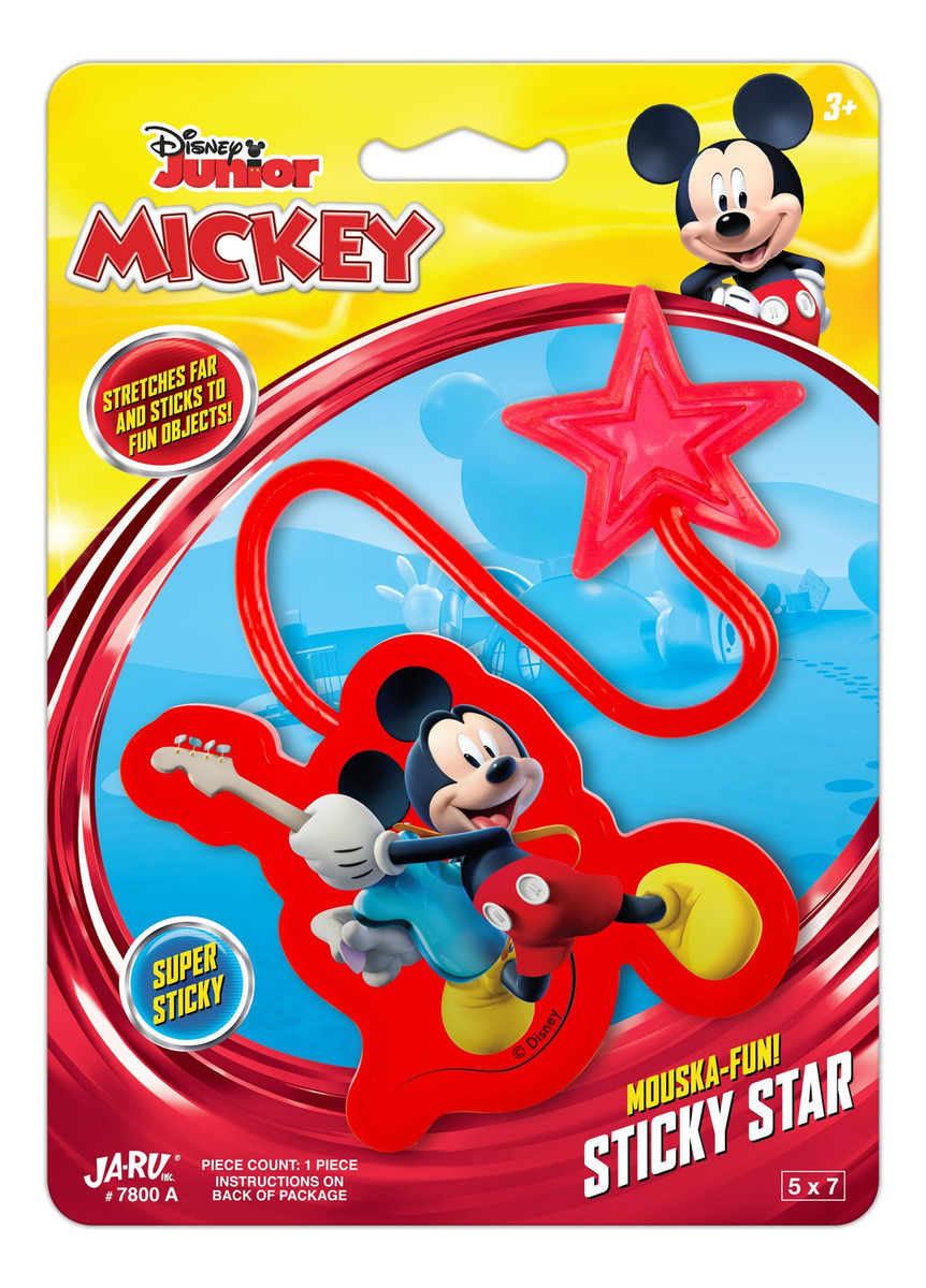 Juego Elástico Adhesivo Pegajoso Antiestres Disney Jaru Tx
