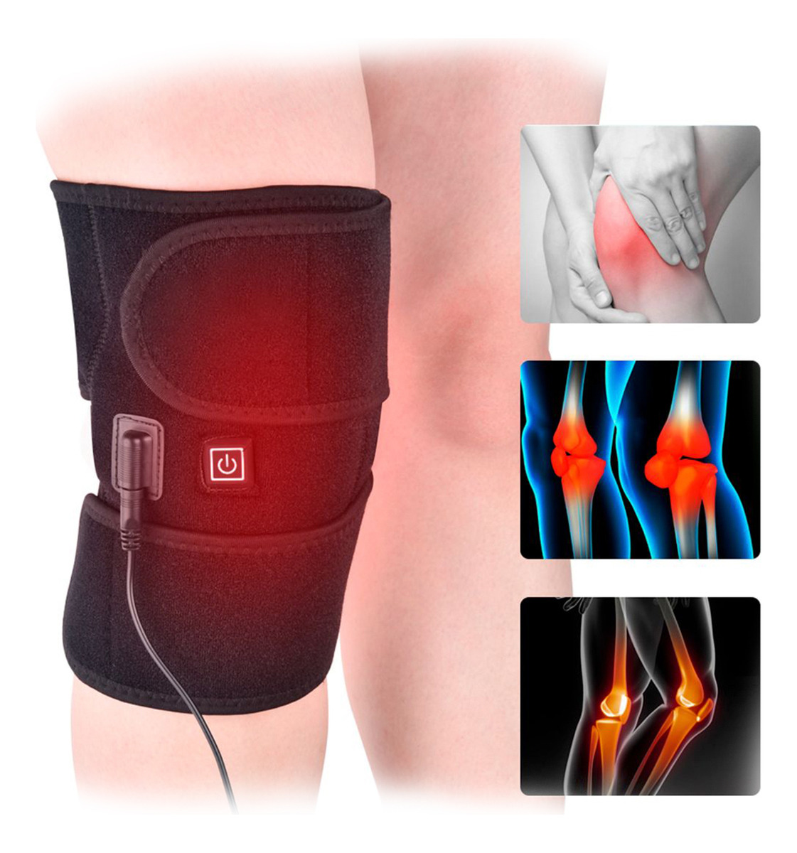 Rodillera Terapia De Calor Térmica Alivio Dolor Lesiones Tx