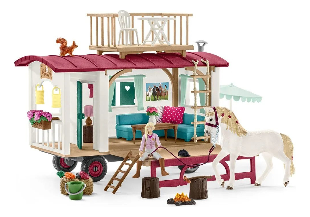 Caravana Reuniones Secretas Club Schleich Juguete Niño Tx