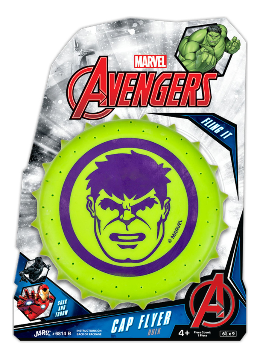 Frisbee Platillo Volador Marvel Ja-ru Aire Libre Juguete Tx