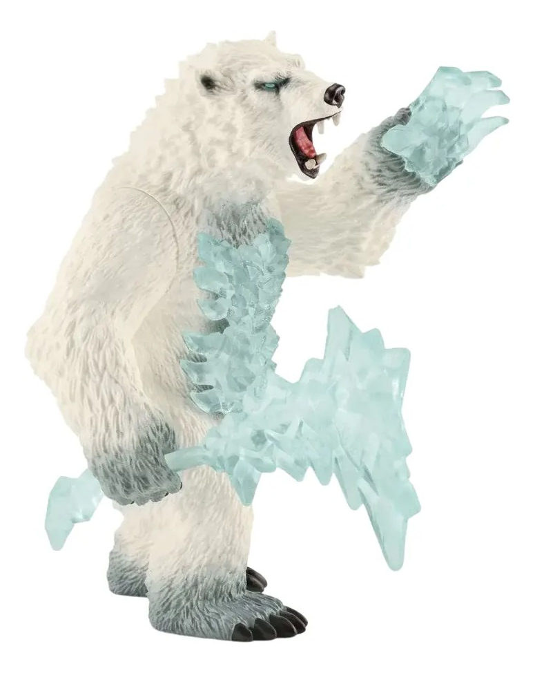 Figura Coleccionable Schleich Oso De Blizzard Con Arma 42510
