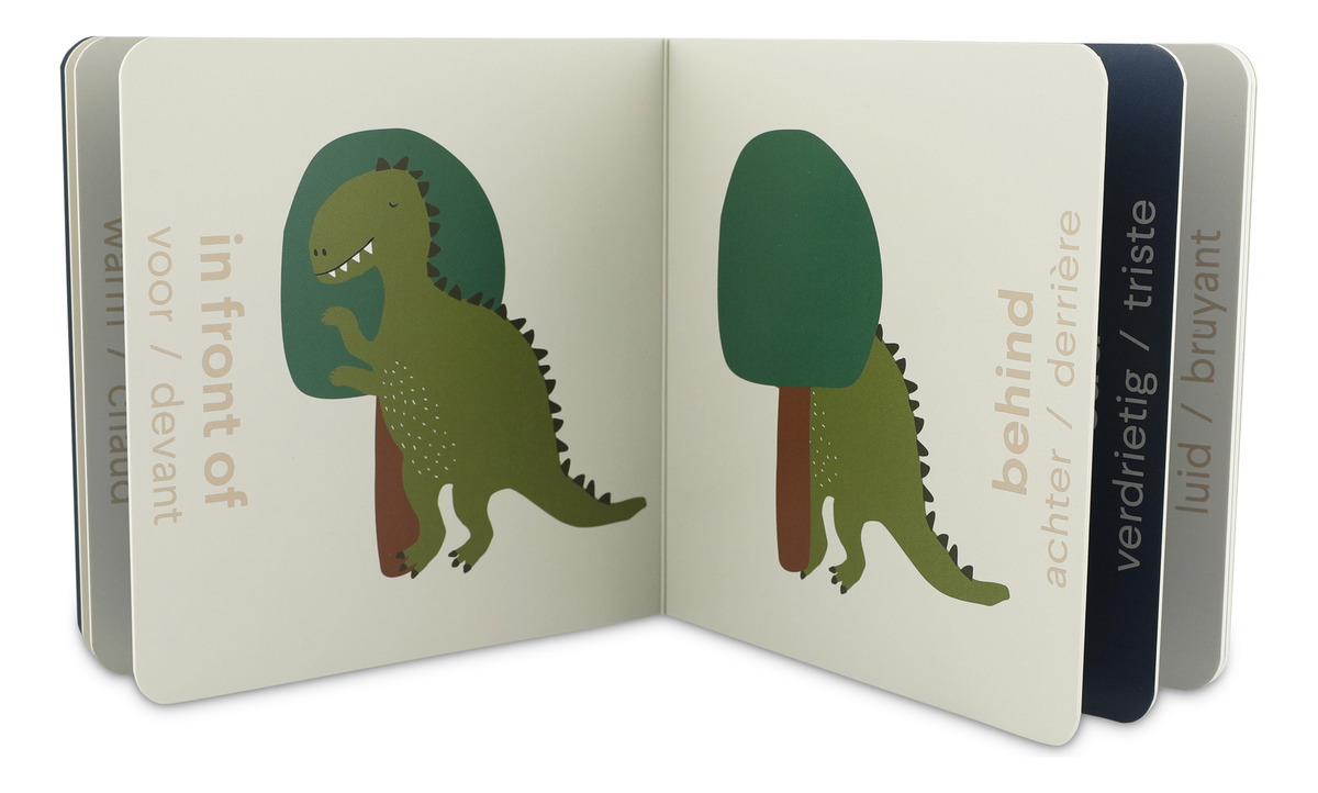 Libro Opuestos Didactico Infantil Aprendizaje Colores Trixie