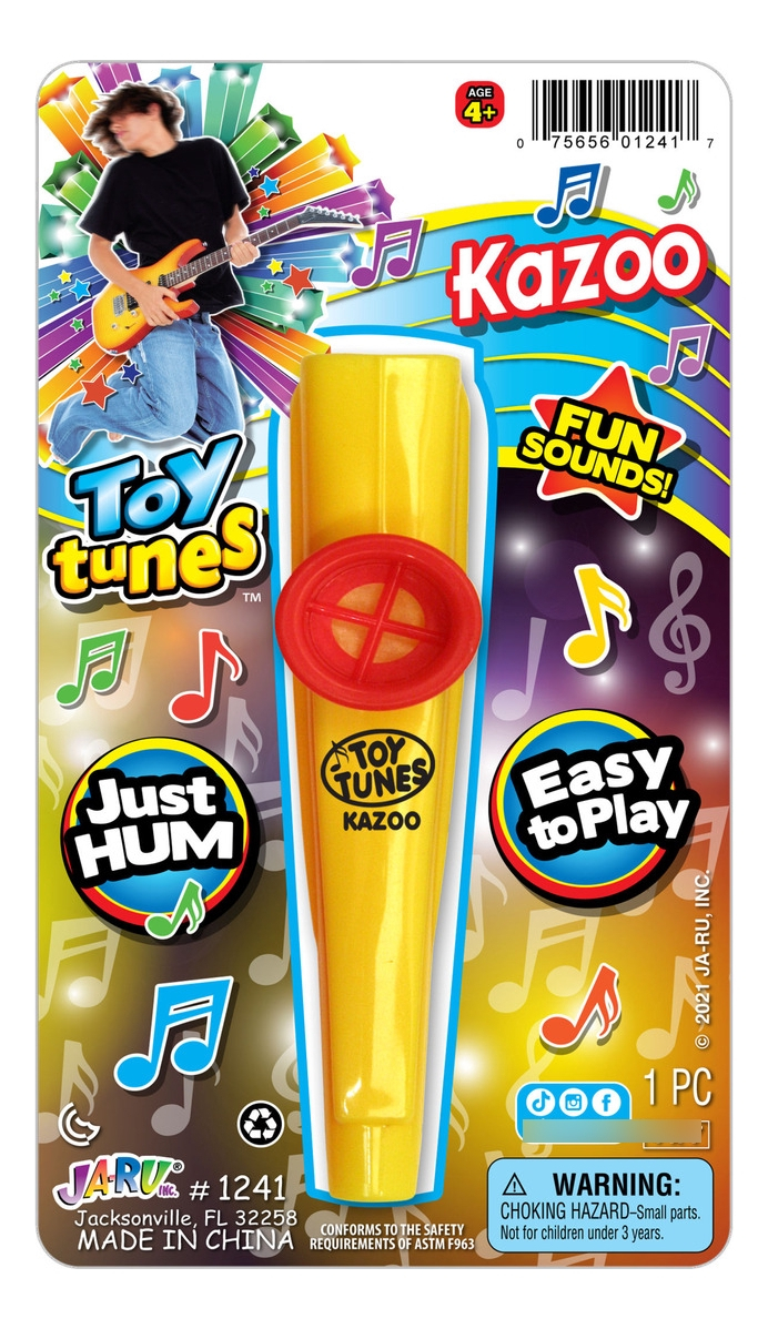 Kazoo Infantil Instrumento Musical Ja Ru Distorsionador Trex