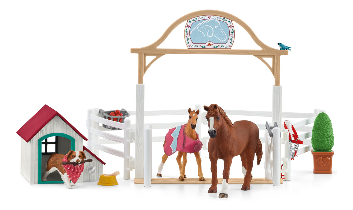 Set Caballos Invitados Hannah Schleich Horse Club Trex