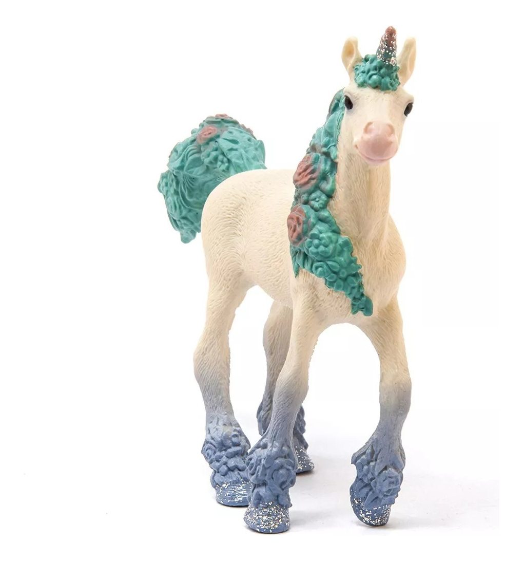 Potro Unicornio Potro De Flor Florido Schleich Calidad Trex