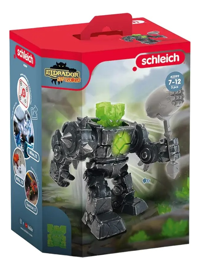 Figura Robot De Piedra 42599 Schleich Trex