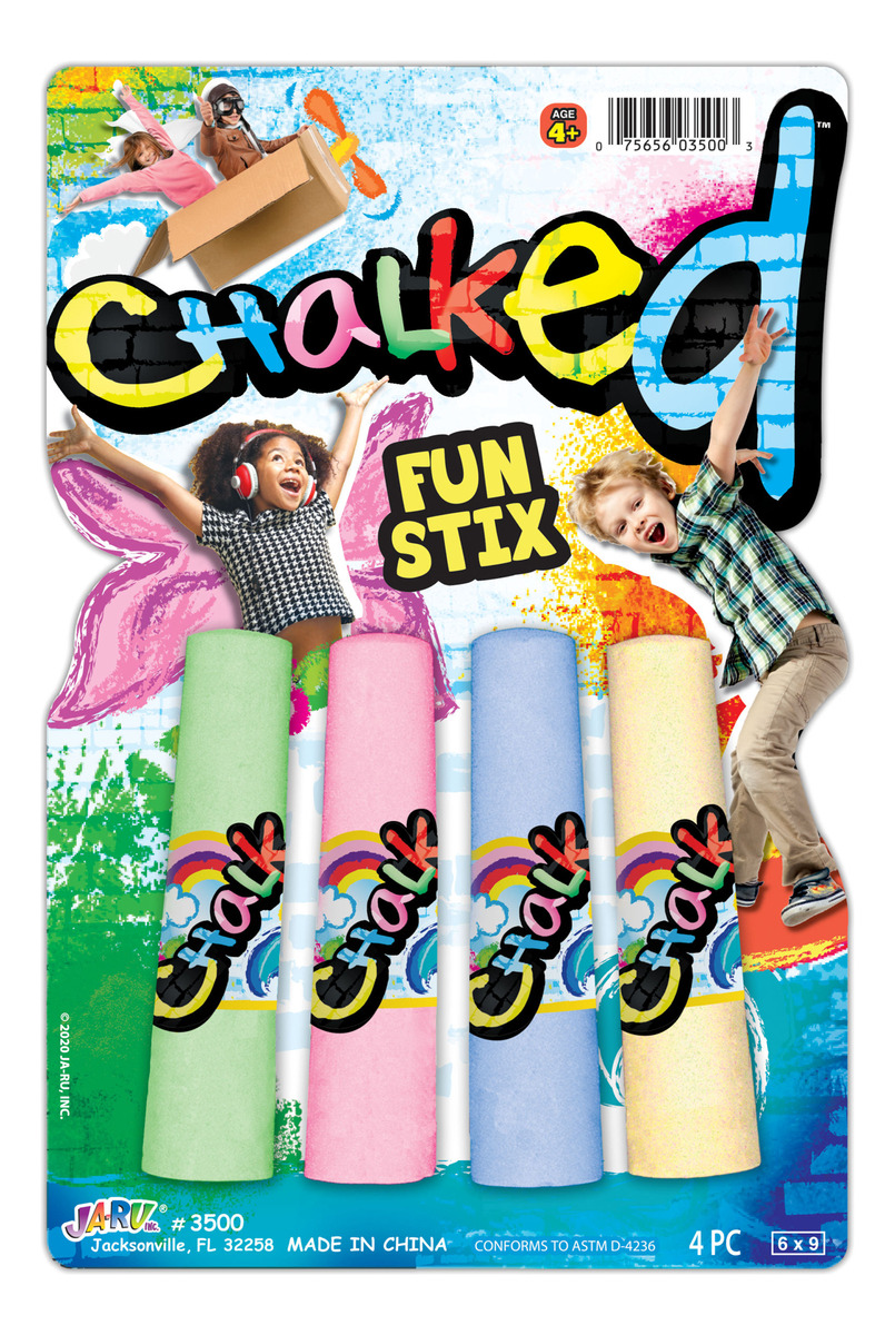 Set Tizas Colores Infantiles Dibujo Manualidades Ja Ru Trex