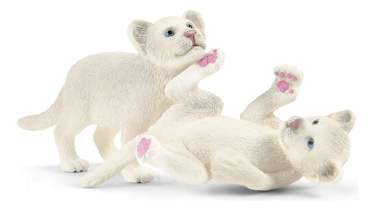 Figuras Leona Con Cachorros Schleich Wild Life Juego Trex