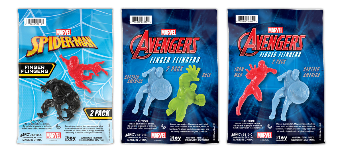 Lanzador Juguete Marvel Avengers Tirachinas Volador Ja Ru Tx