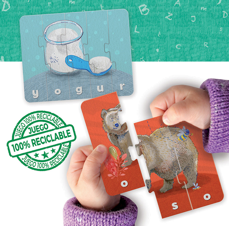 Juego Mesa Educativo Mis Primeras Palabras Puzzle Infantil