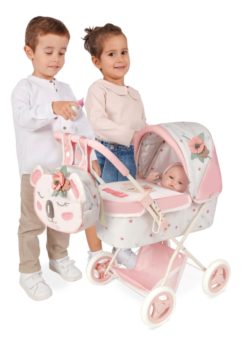 Coche Muñeca Plegable Animalitos Decuevas Llorens Reborn Tx