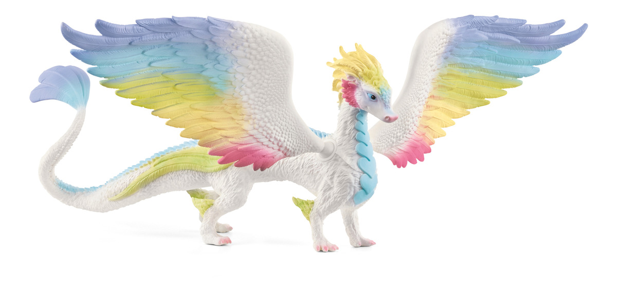 Figura Dragon Arcoiris Rainbow Bayala Schleich Trex