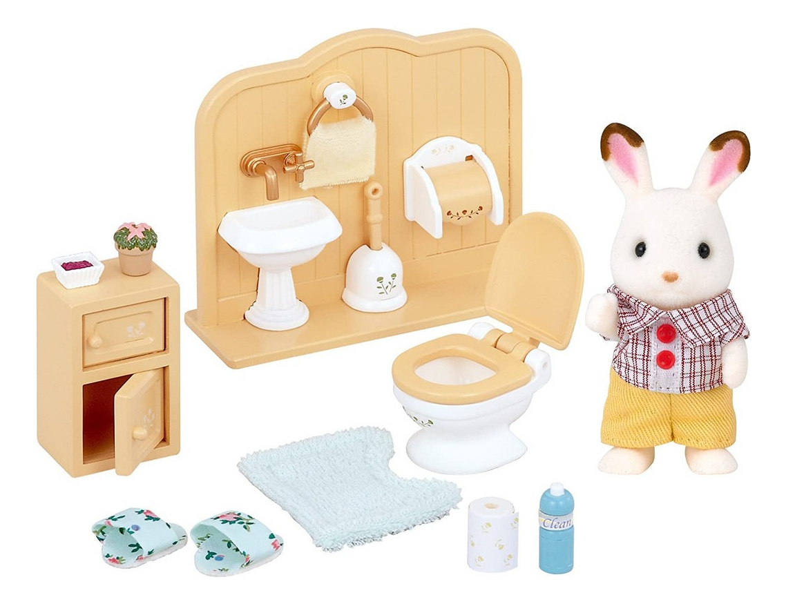Sylvanian Families Hermano Conejo De Chocolate Juguete Niños
