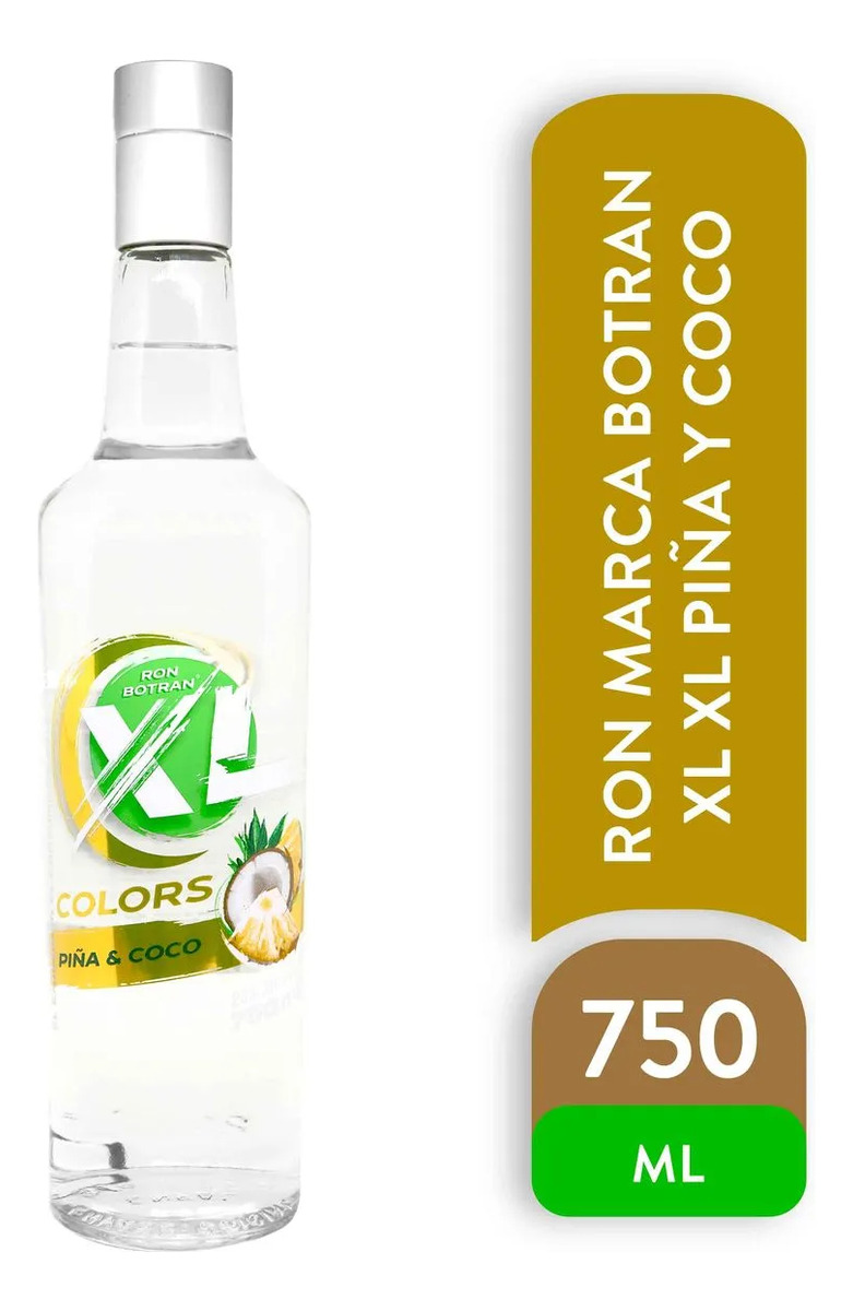 Botran Ron Xl Piña & Coco 750 Ml Original Guatemala Trex