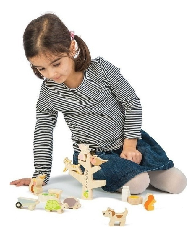Tender Leaf Toys Apilar Animales Juguete Madera Niños Trex®