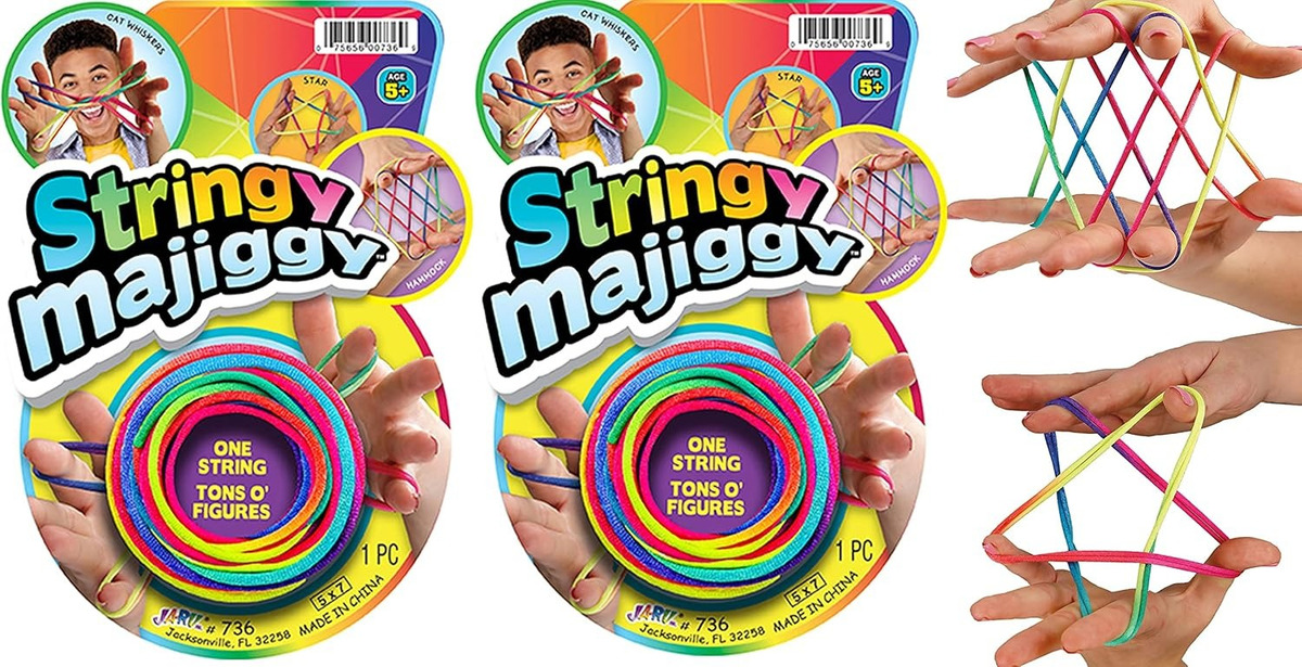 Juego Elasticos Trucos Forma Figuras Infantil Ja Ru Trex