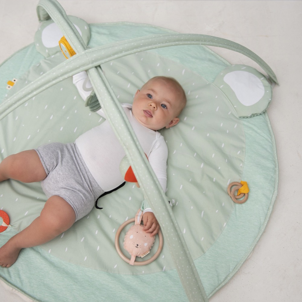 Alfombra Gimnasio Bebes C/accesorios Sonajero Bebe Trixie Tx