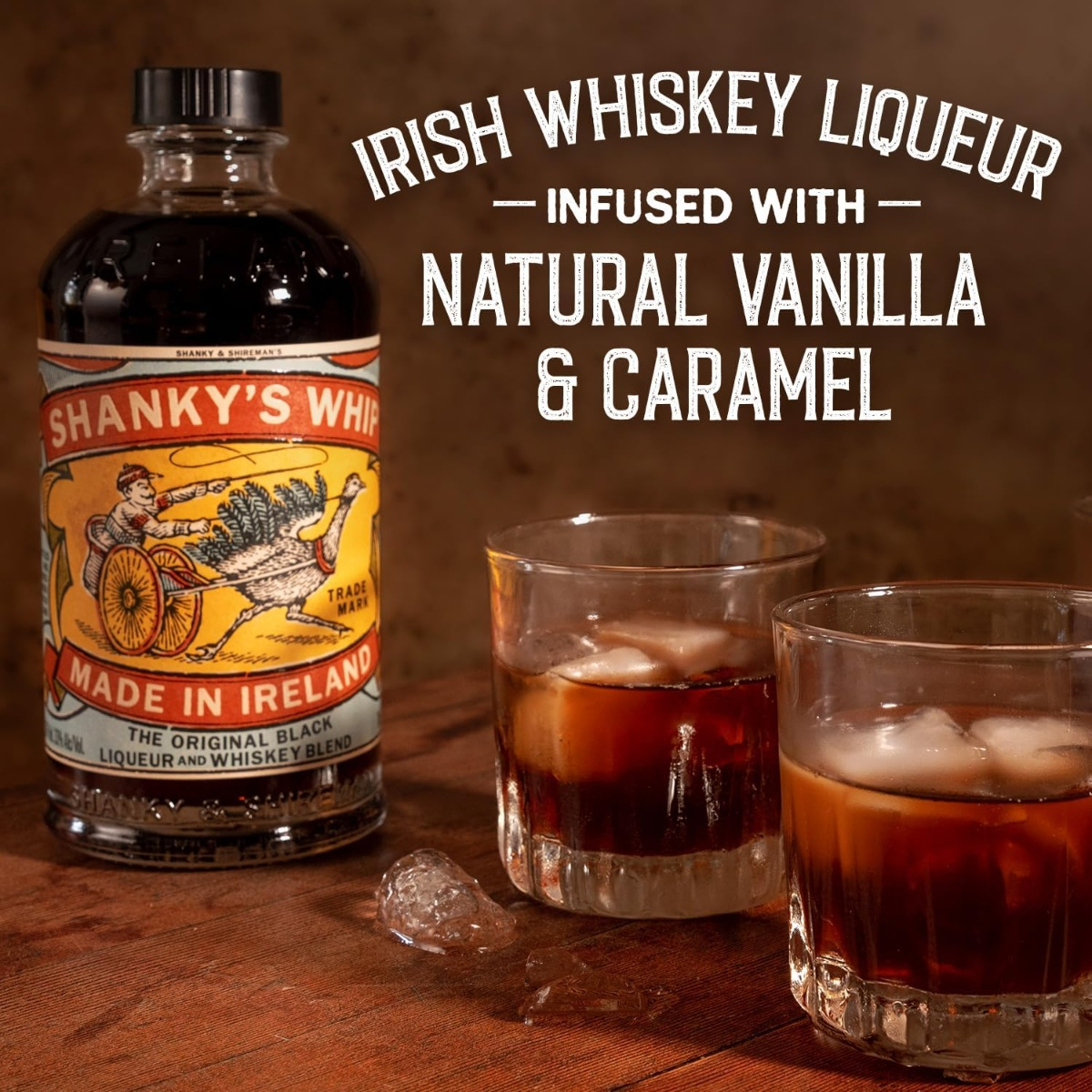 Licor De Whisky Irlandés Shankys Whip Black Trex