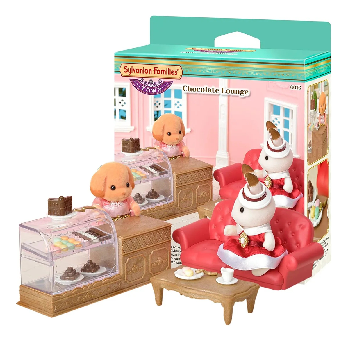 Sylvanian Families Salón De Chocolate Juguete Infantil Trex