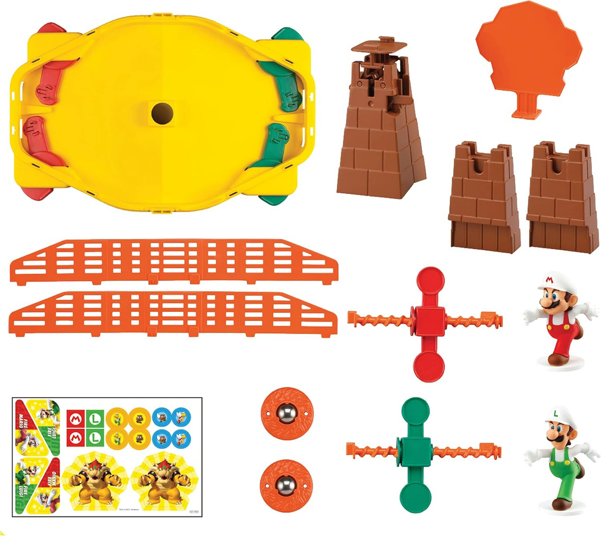 Juego De Mesa Super Mario Bros Fire Stadium Didactico Niño