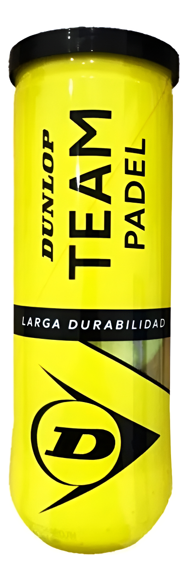 Pelotas De Padel Dunlop Team Padel High Durability X 3 Trex