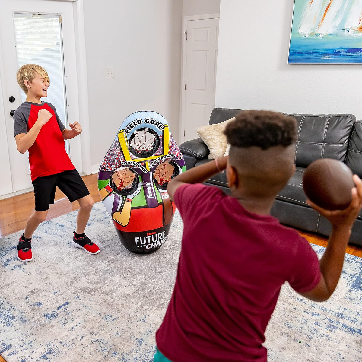 Objetivo Fútbol Franklin Diversión Infancia Niños Juego Tx