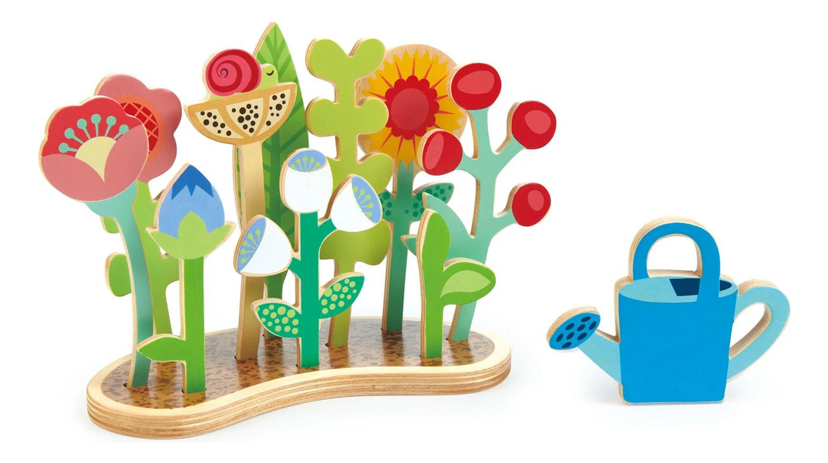 Set De Flores Encastre Infantil Tender Leaft Niños Trex