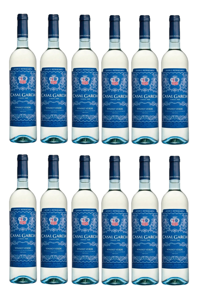 X12 Vino Casal Garcia Verde Blanco Botella 750 Ml Calidad Tx