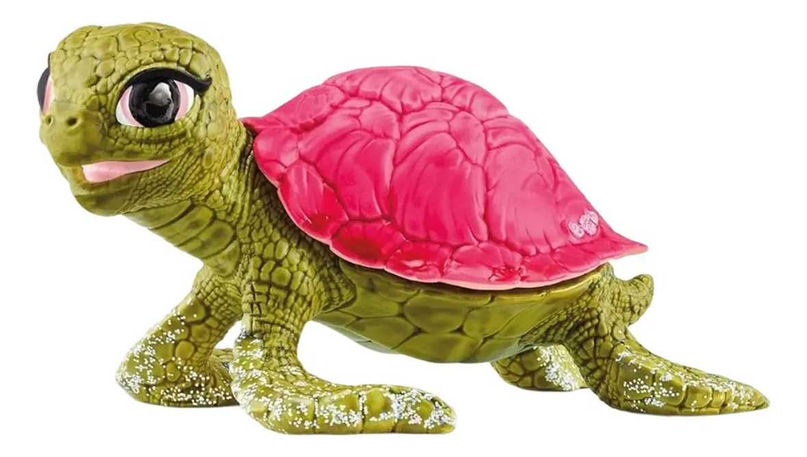 Figura Tortuga Zafiro Rosa 70759 Schleich Trex