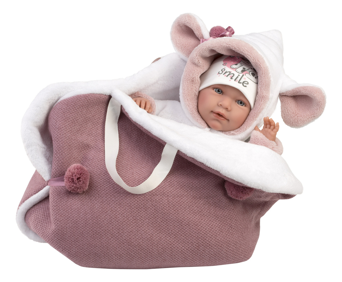 Bebe Reborn Lloron Recien Nacido + Accesorios Llorens Trex