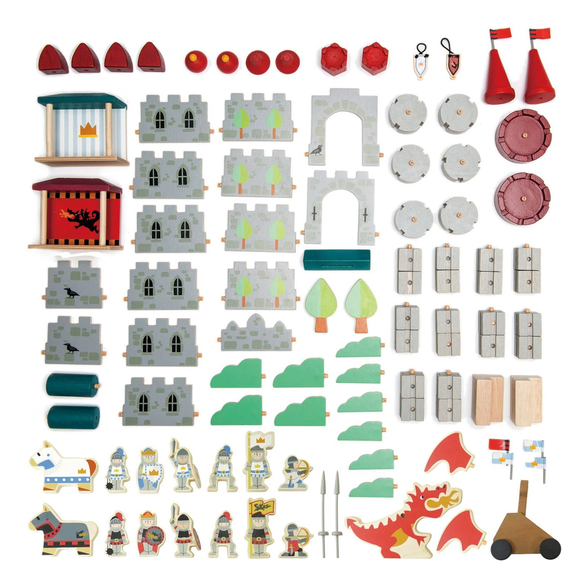 Castillo Madera Tender Leaf Aventuras Juguetes Infantil Tx