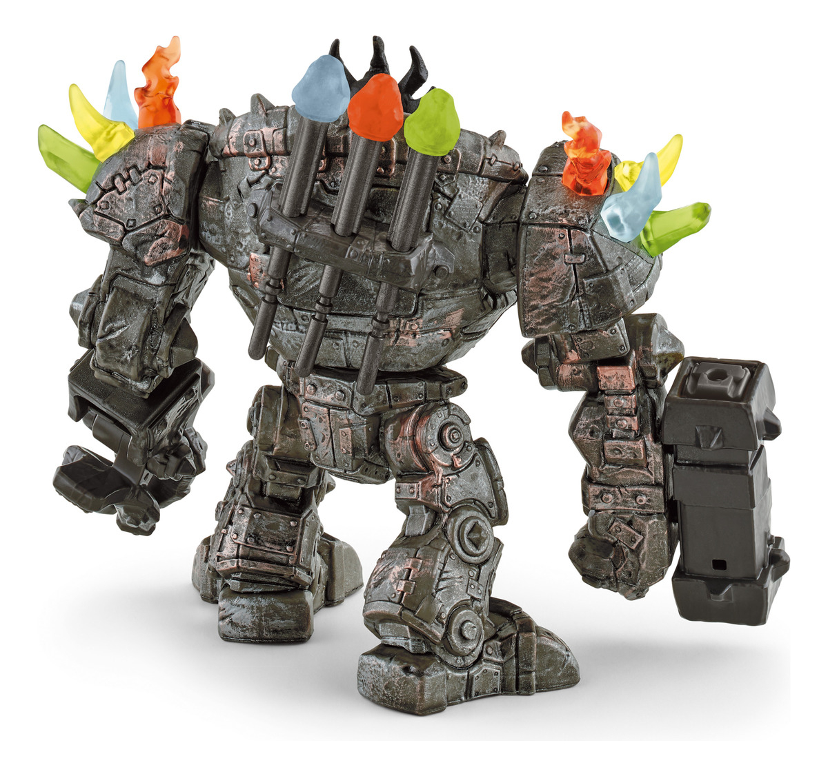 Figura Robot Maestro Con Criatura Schleich Eldrador Trex