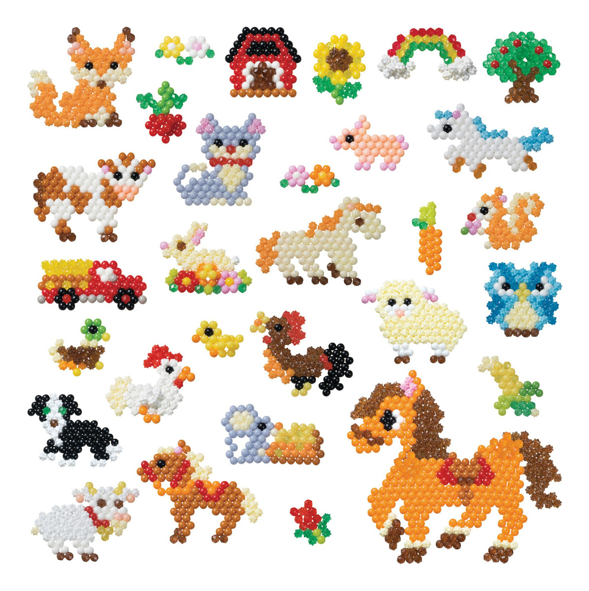 Aquabeads Maletin Dia En La Granja 3600 Cuentas Juguete Trex