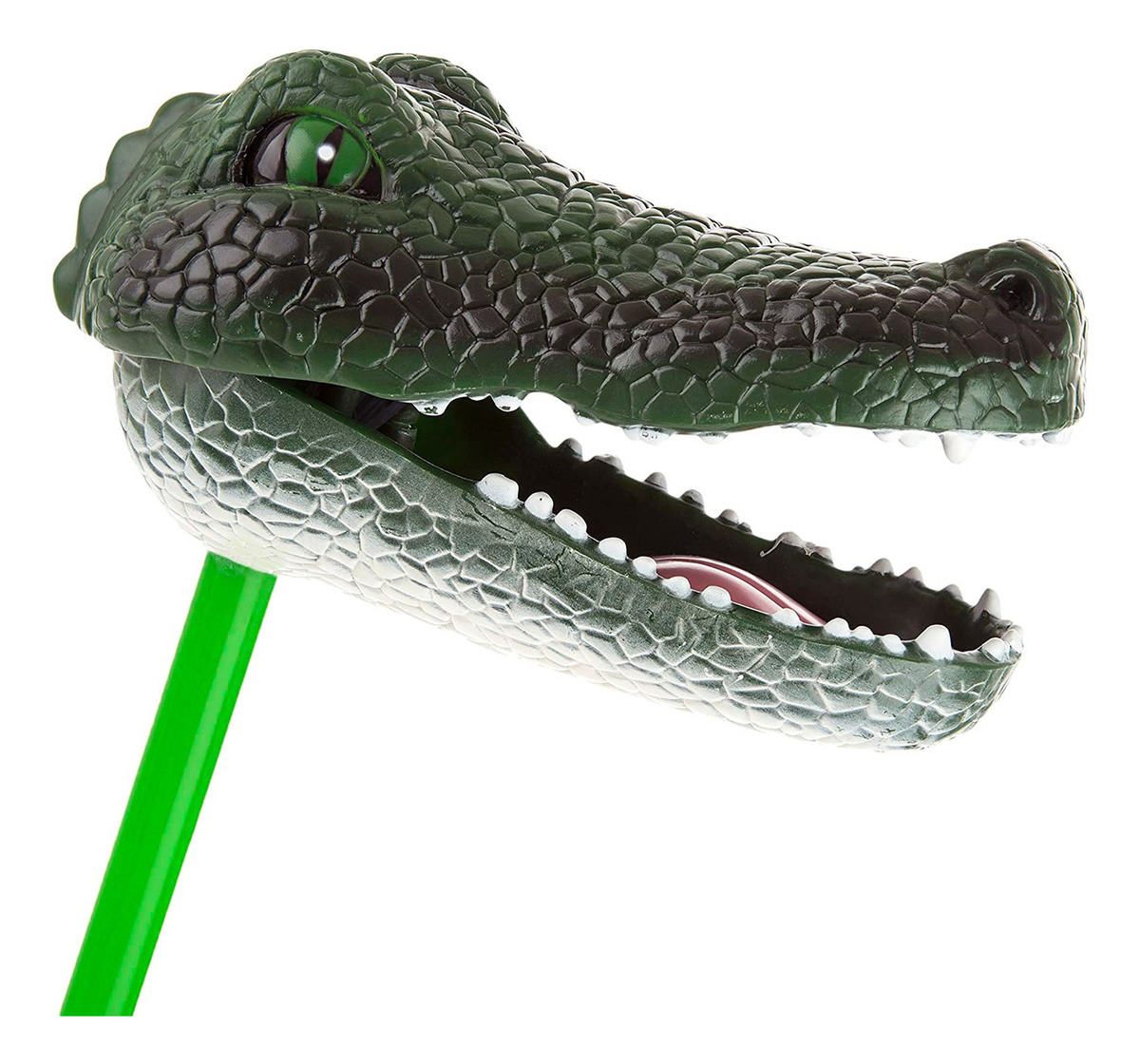 Caiman Alligator Snapper Cabeza Safari Figura Animal Muñeco