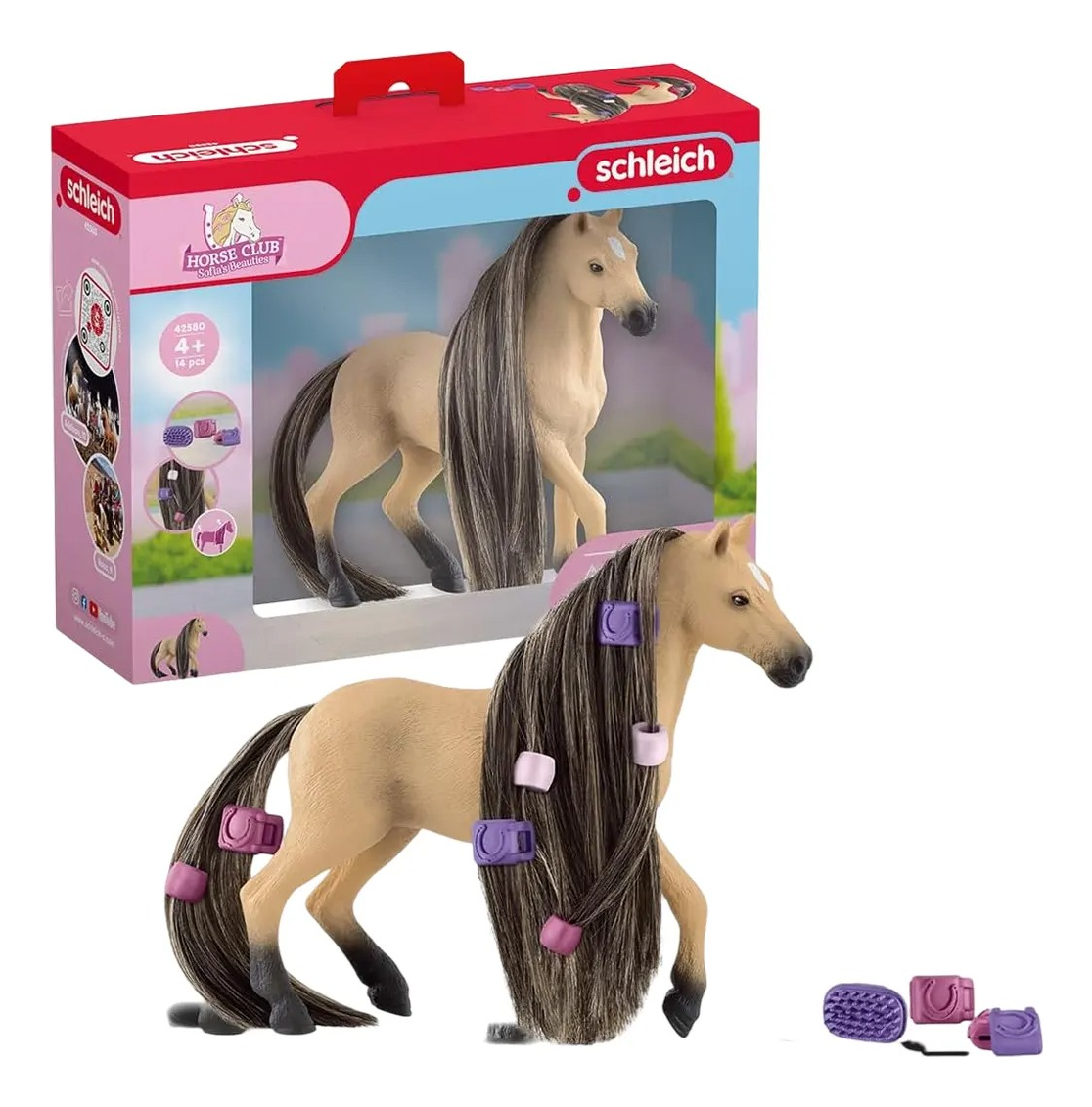 Figura Coleccionable Yegua Andaluza 14p 42580 Schleich Trex