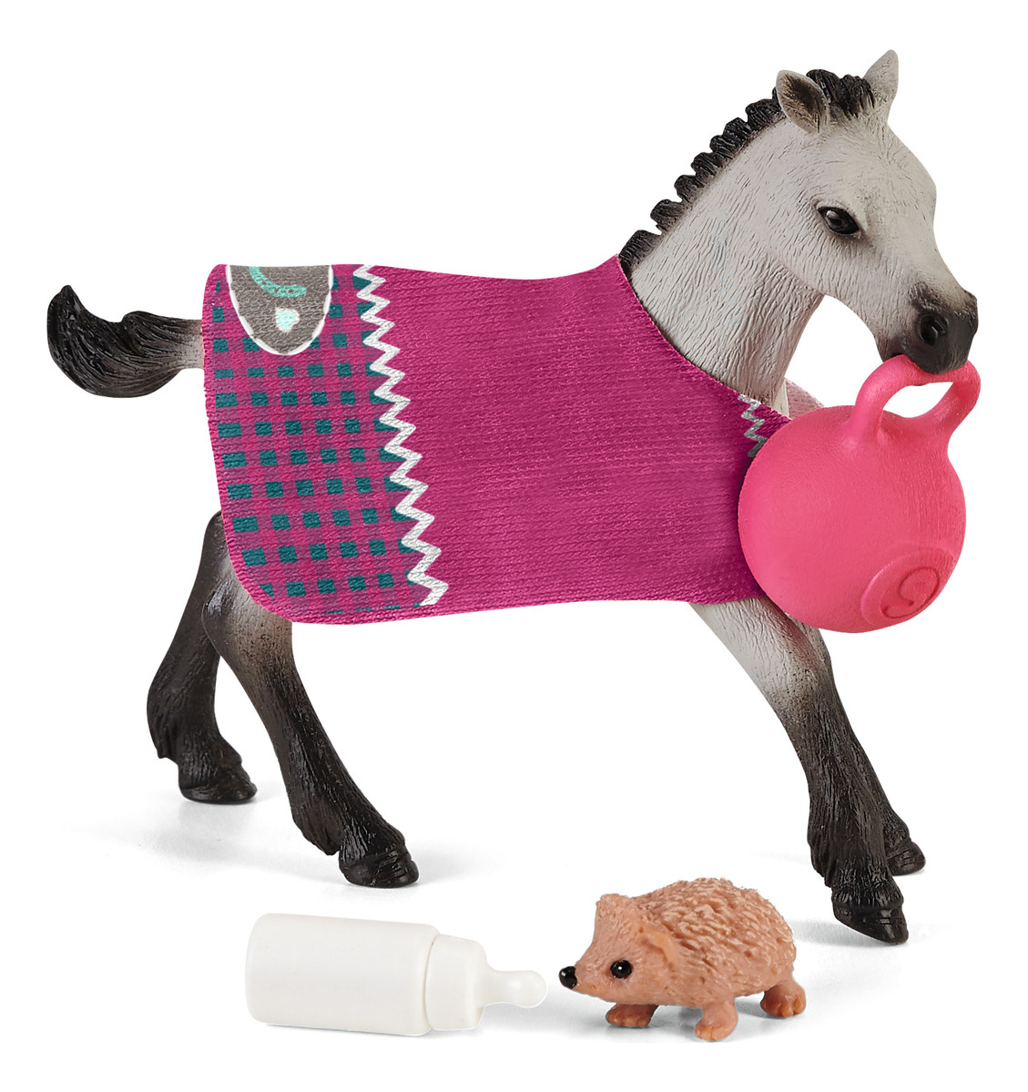 Set Divirtiéndonos Con El Potro Schleich Horse Club Trex