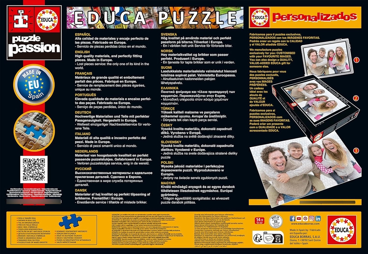 Puzzle Rompecabeza Educa Libreria Vintage 4000 Piezas Trex