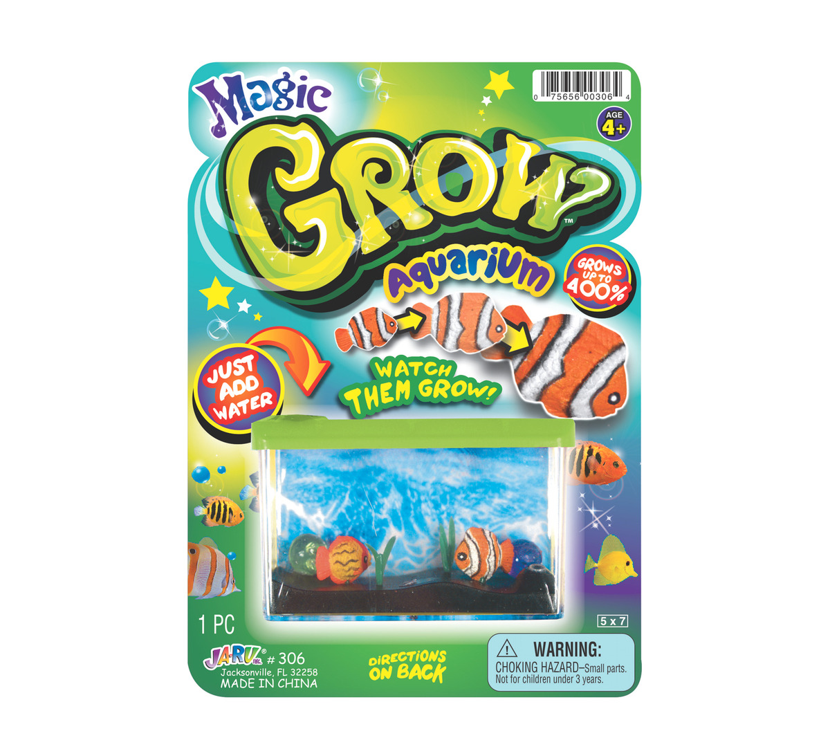 Juego Biogel Capsulas Aquario Crecen Agua Ja-ru Trex