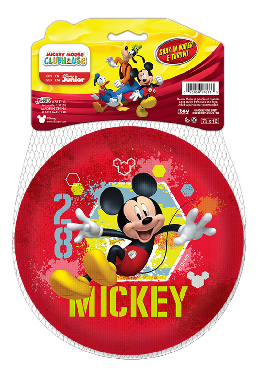 Set X3 Juego De Agua Disney Jaru Pelotas Y Disco Original Tx