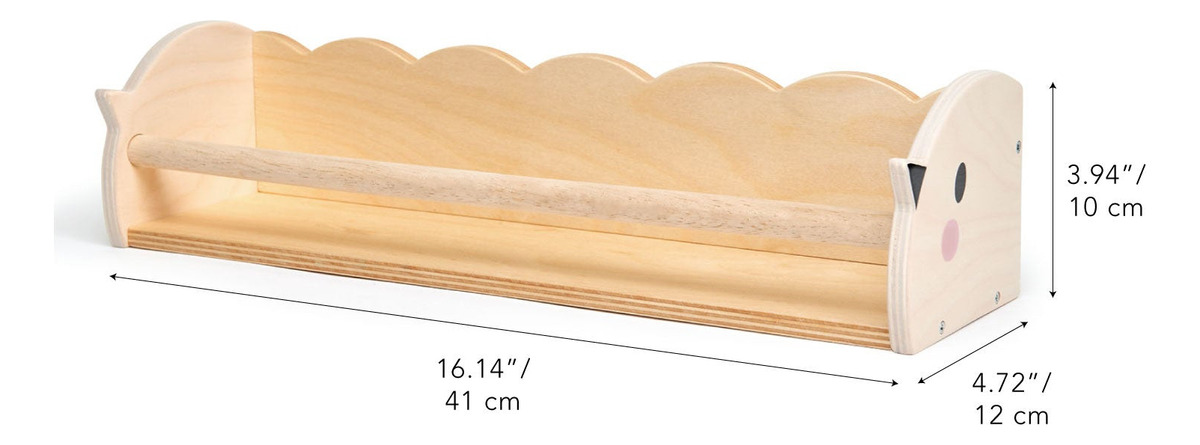 Tender Leaf Toys Estante Pequeño Niños Juguete Madera Trex®