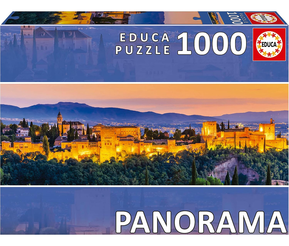 Puzzle Rompecabezas Paisaje Alhambra Granada 1000 Pcs Educa