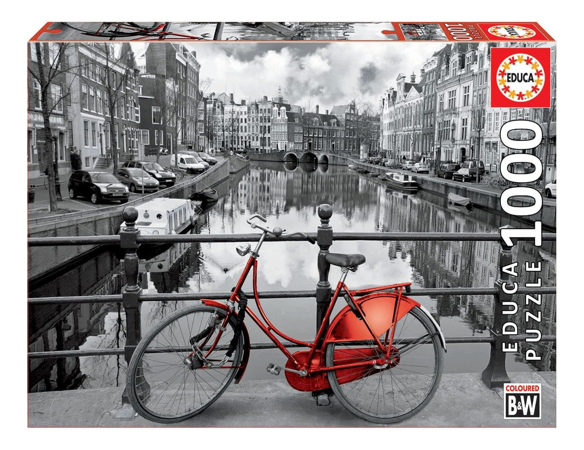 Rompecabeza Puzzle Educa Amsterdam Paisaje 1000 Piezas Trex