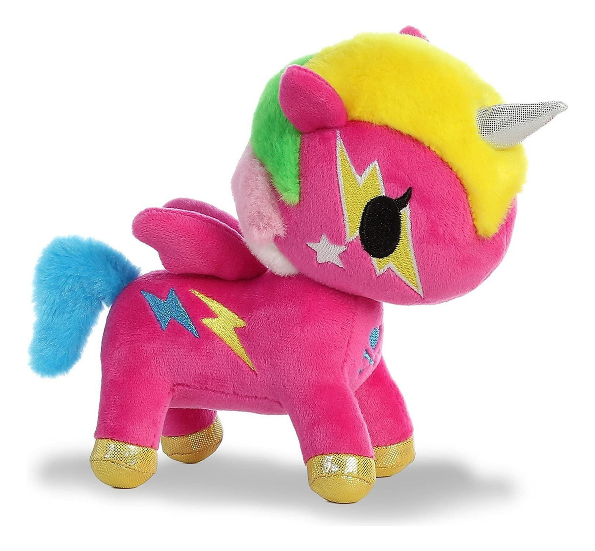 Peluche Unicornio Comet Rayo Neon Tokidoki Felpa Aurora Trex