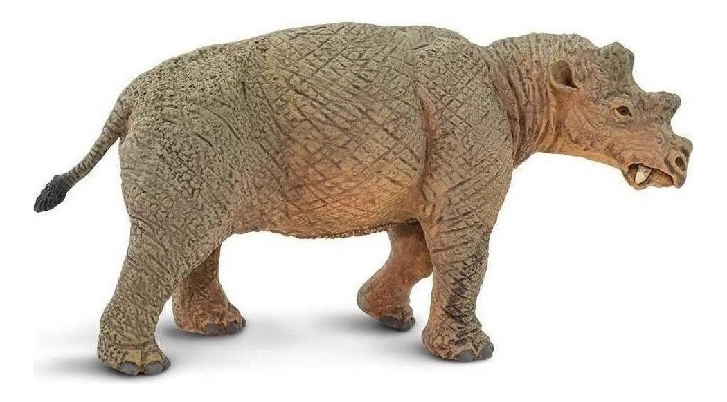 Juguete Safari Mamifero Uintatherium Dinosaurio Figura Trex