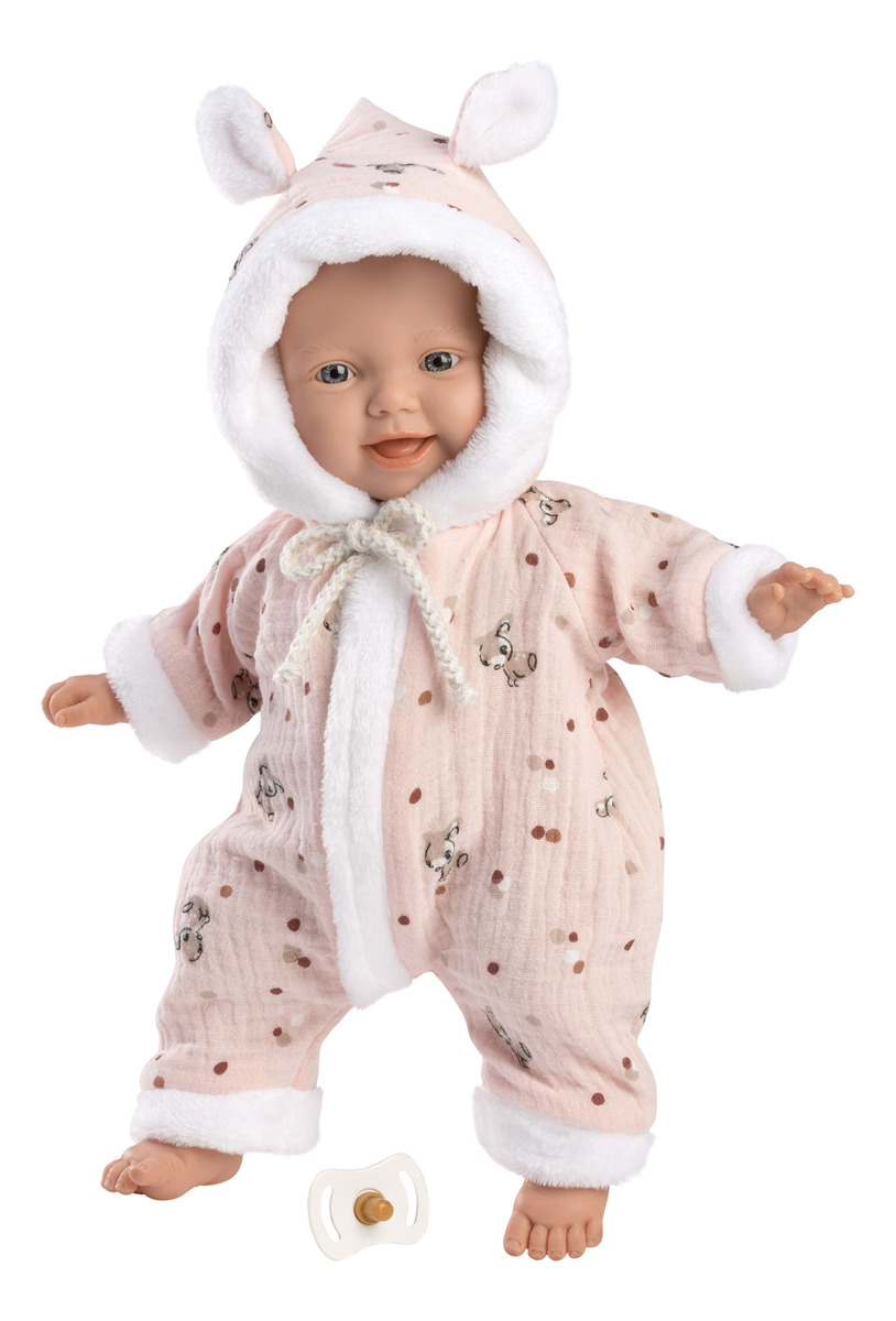Muñeca Llorens Mini Baby Tierna Modelos Divertidos Trex